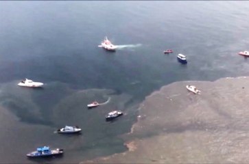 Denizde Arama Kurtarma Çalışmaları Böyle Görüntülendi