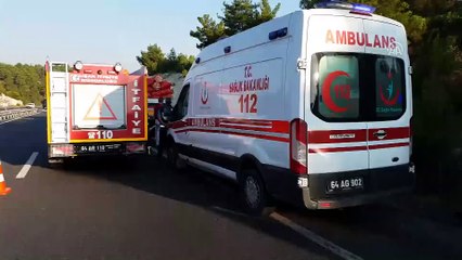 Otomobil tıra çarptı: 1 ölü - UŞAK