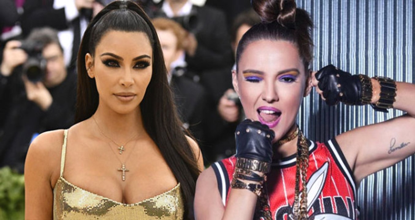 Belinin İnce Olduğunu Söyleyen Demet Akalın, Kim Kardashian'a Meydan Okudu