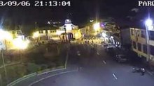 Security Cameras Capture Impact of Ecuador's 6.2 Magnitude Earthquake