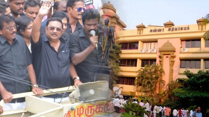 நிறைவடைந்த அழகிரி பேரணி...அமைதி நிலையில் அண்ணா அறிவாலயம்- வீடியோ