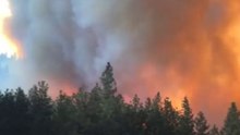 Delta Fire Bears Down on California's Interstate 5