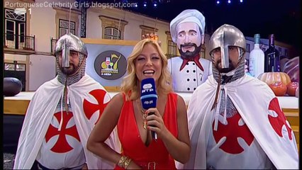 VANESSA OLIVEIRA COM UM DECOTE SEDUTOR EM "7MAM - TOMAR" - 26-8-2018