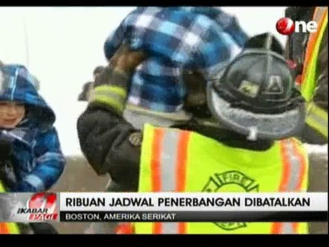Badai Salju, Sejumlah Jadwal Penerbangan di AS Dibatalkan