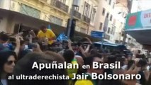 Ataque contra Bolsonaro aumenta tensión en Brasil a solo un mes de elecciones