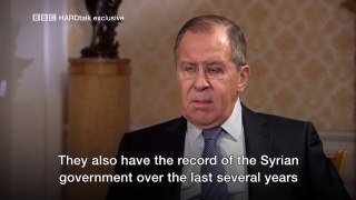 Sergei Lavrov- 'No evidence' for Syria chemical attack - BBC News