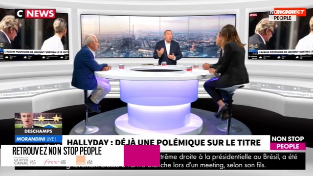 Morandini Live – Johnny Hallyday : polémiques et confusions autour du titre de son album (vidéo)