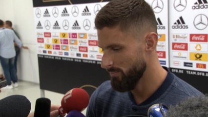 France - Giroud : "J'ai hâte de retrouver le chemin des filets"
