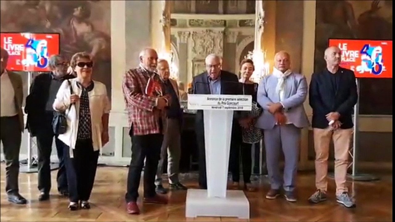 Prix Goncourt 2018 : la liste des quinze auteurs sélectionnés, en direct de Nancy lors du Livre sur la Place 2018