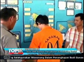 Kenal Lewat Facebook, Siswi SMP Dicabuli Sopir Truk