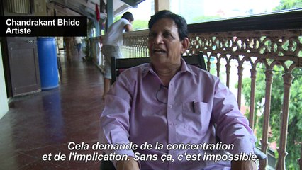 Inde: de l'art du portrait à la machine à écrire