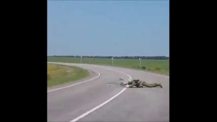 Un parachutiste passe le pire moment de sa vie
