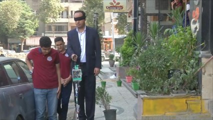 هذا الصباح-طالبان مصريان يبتكران عصا ذكية لذوي الإعاقة البصرية