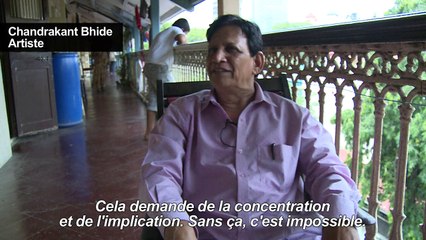 Inde: de l'art du portrait à la machine à écrire