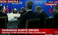 Erdoğan 3'lü zirvede konuştu: Türkiye bölgedeki varlığını korumakta kararlıdır
