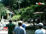 Tanah Longsor Menimpa Rumah di Gedangsari