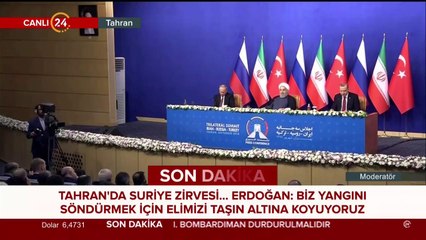 Tahran'da Suriye zirvesi