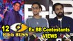 Ex BB Contestants TALKS about Salman’s BIGG BOSS 12