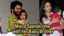 Misha Spends time with her Baby Brother | Shahid -Mira