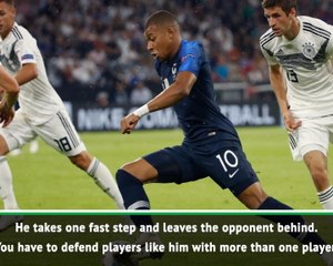 Mbappe has a rocket in his behind! - Muller