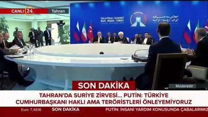 Tahran'da Suriye zirvesi