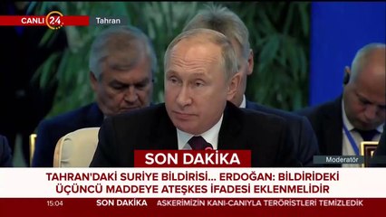 Tahran'da Suriye zirvesi