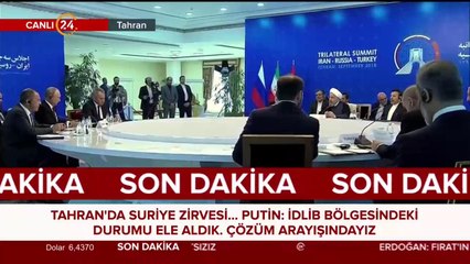 Tahran'da Suriye zirvesi