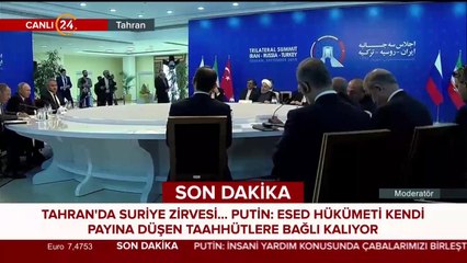 Tahran'da Suriye zirvesi