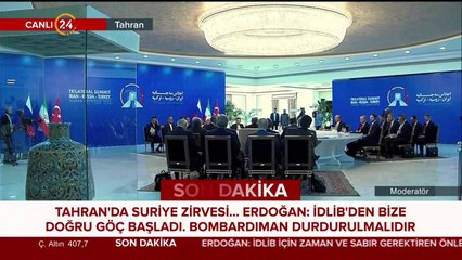 Tahran'da Suriye zirvesi