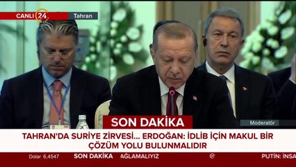 Suriye konulu üçlü zirve