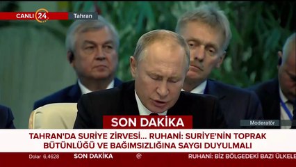 Tahran'da Suriye zirvesi