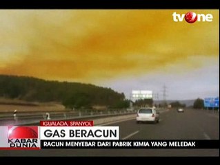 Pabrik Meledak, Awan Beracun Payungi Langit Igualada