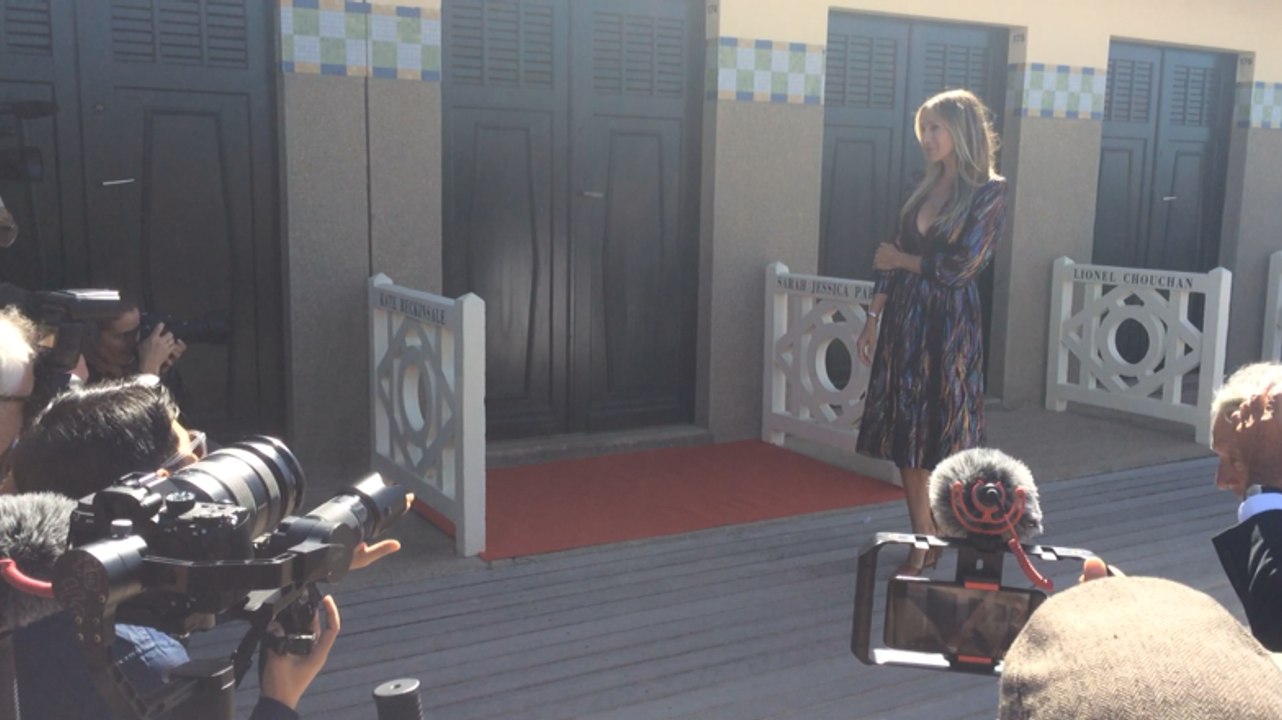 Sarah Jessica Parker sur les planches de Deauville