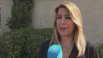 Susana Diaz exige al Gobierno que garantice el empleo en la bahía de Cádiz