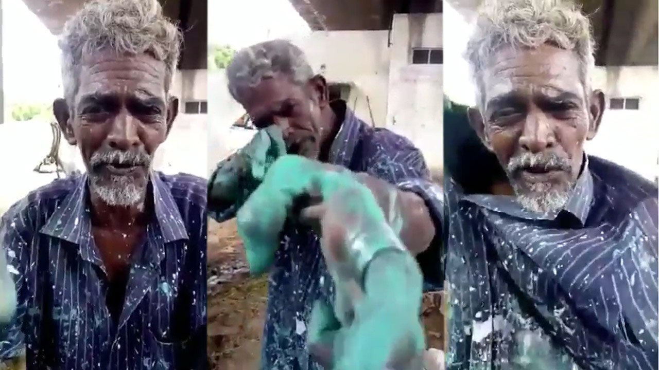 இந்த வயசுல இந்த தாத்தாவே இப்படின்னா, இளம் தல ரசிகர்கள்?:   A video of an old man talking of Ajith