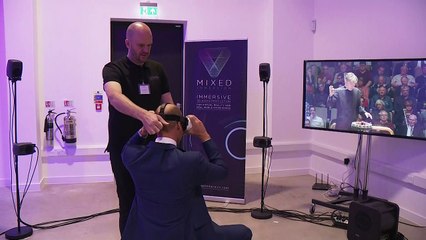 Prince William enjoys 'really cool' VR experience