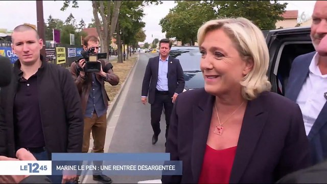 Le RN poursuivi pour des raisons politiques , affirme Marine Le Pen