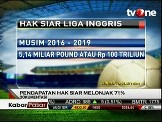 Pendapatan Hak Siar Liga Inggris Melonjak Hingga Rp100 Triliun