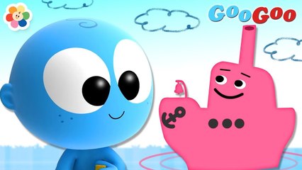 VAMOS BRINCAR COM O BARCO DE BRINQUEDO | BabyFirst TV Brasil