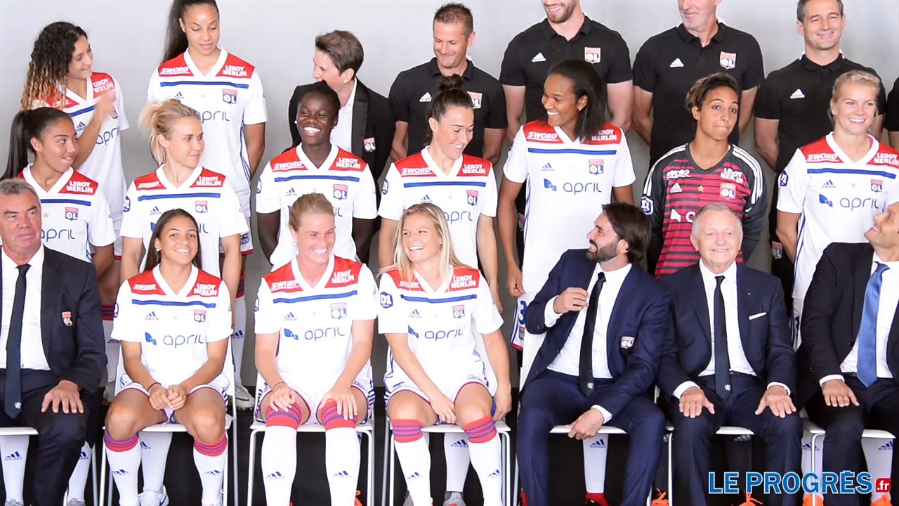 OL féminin : les coulisses de la photo officielle