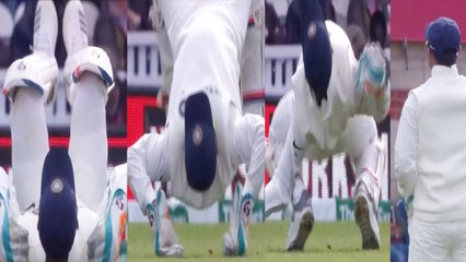 India Vs England 5th Test: Rishabh Pant performs stunt at Oval | वनइंडिया हिंदी