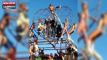 Paris Hilton agite ses jolies fesses au Burning Man (vidéo)