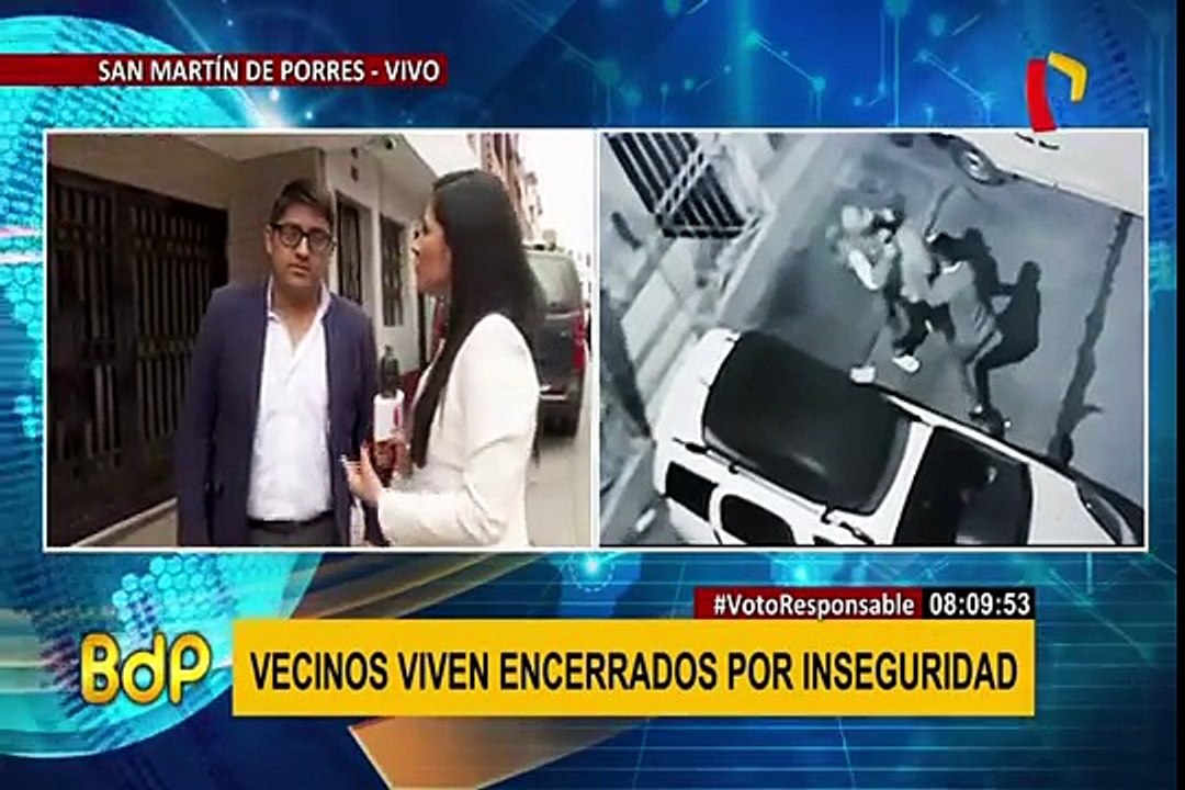 Inseguridad ciudadana parece no tener freno en calles de San Martín de Porres