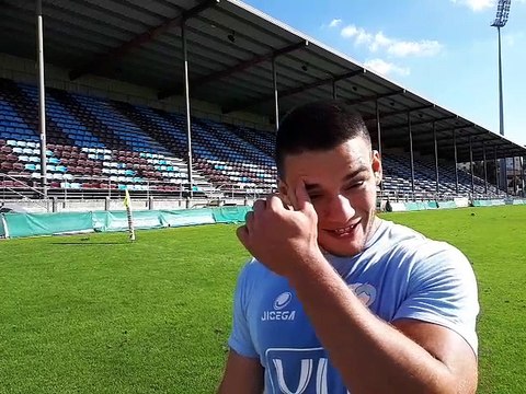 Thibault Rampa (CSBJ) avant Bédarrides 07092018