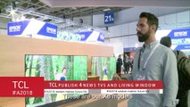 When sci-tech meets art! TCL, innovation pioneer & leader of China,debuts new product line-up at IFA 2018 in Berlin.(Sponsored Content)