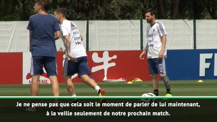 Argentine - Scaloni : "On verra si Messi revient"