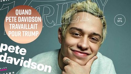 Trump n'a pas d'humour selon Pete Davidson