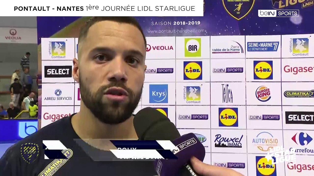 Nantes surclasse Pontault-Combault | J01 Lidl Starligue 18-19