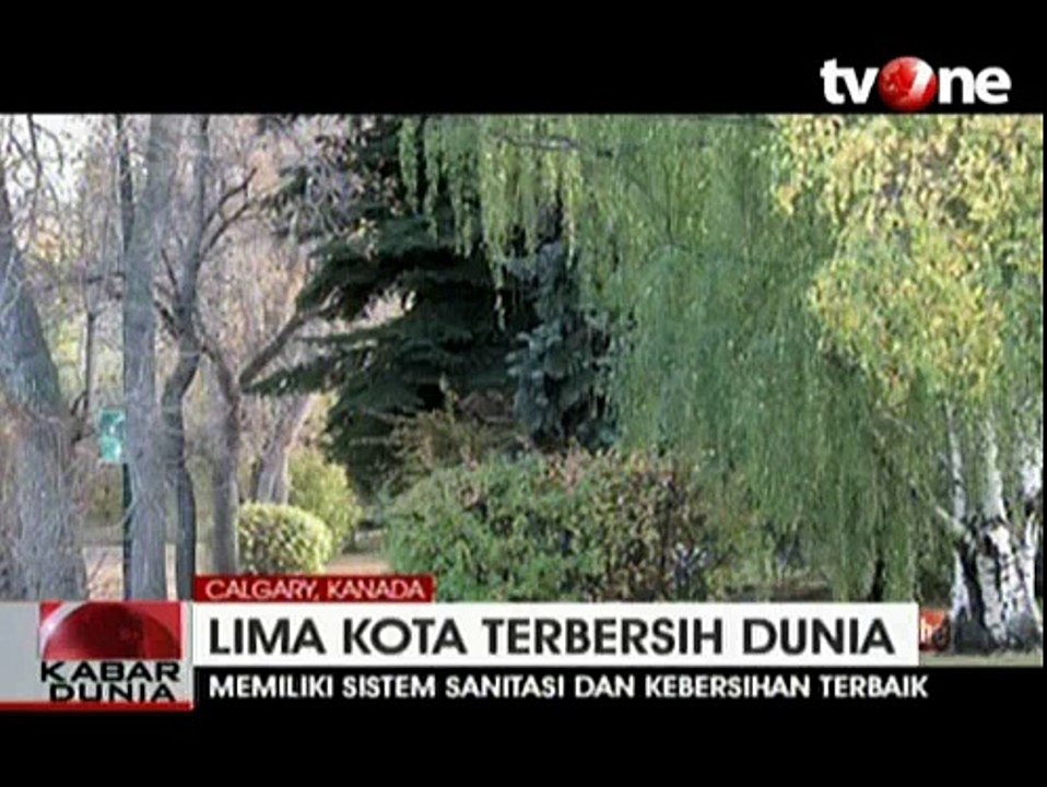 5 Kota Paling Bersih di Dunia