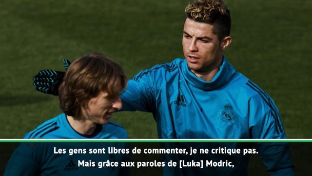 Portugal - Santos : Ronaldo a montré tout son fair-play envers Modric